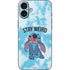Disney Lilo and Stitch Stay Weird iPhone 16 Plus Skin